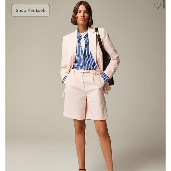J.Crew Pleated 9" Trouser Short - Picture 1 of 7